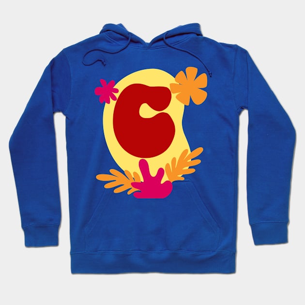 Alphabet C Hoodie by Chitrum